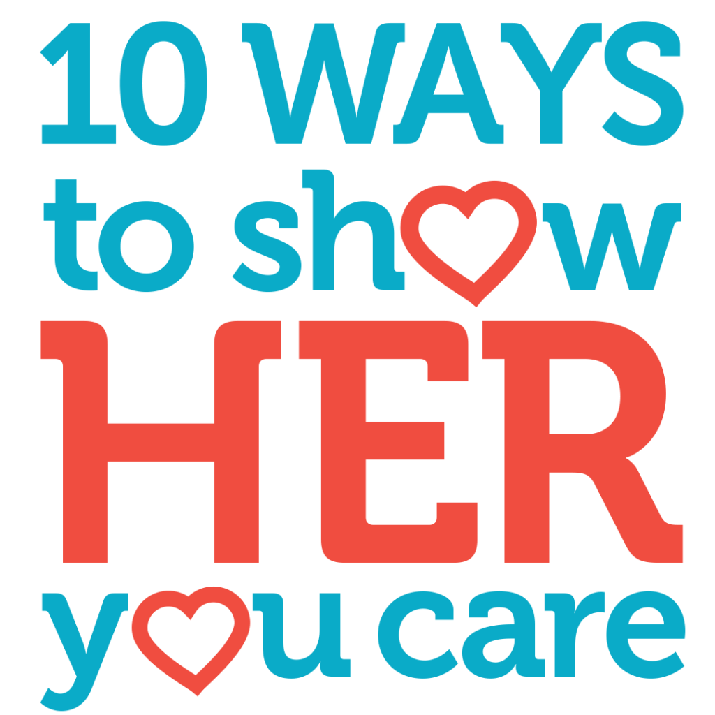 show her you care logo